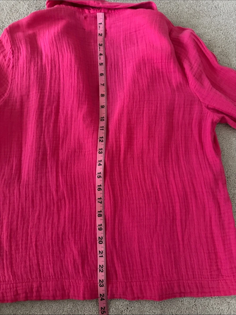 Xirena Cullen Jacket Cotton Gauze- Pink Mauve Size M